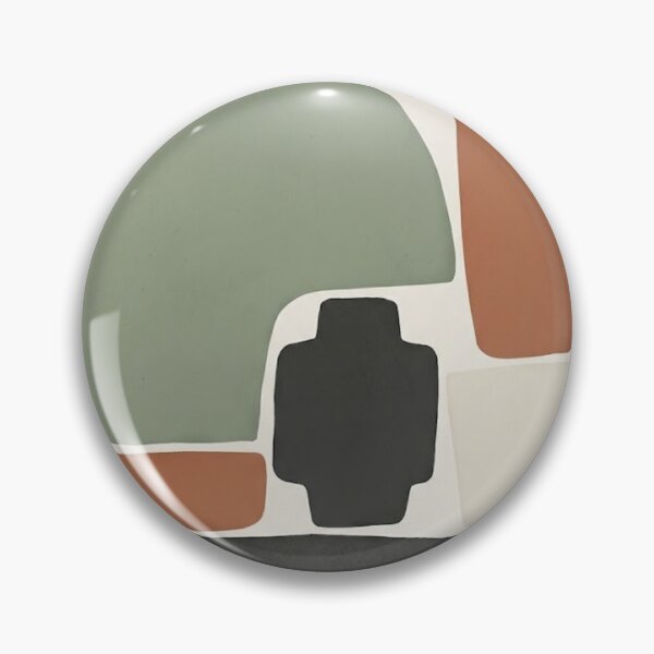 Item preview, Modern Earth Shapes - Abstract Geometric Composition designed and sold by Zaramodo.