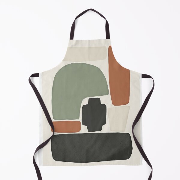 Item preview, Modern Earth Shapes - Abstract Geometric Composition designed and sold by Zaramodo.