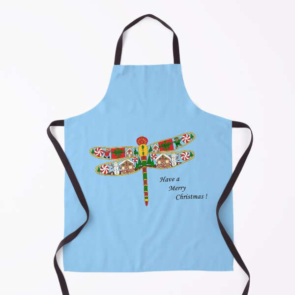 Item preview, Have a Merry Christmas Dragonfly designed and sold by JoyousArt4u.