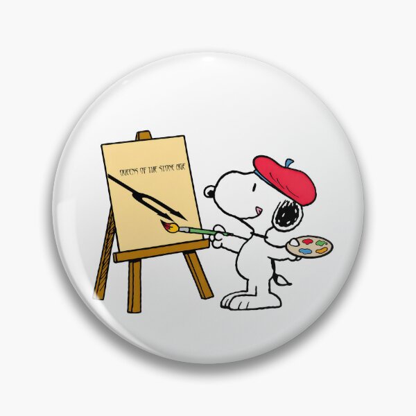 Item preview, Artistic Snoopy With Beret Painting Qotsa designed and sold by AnatoCore-Art.