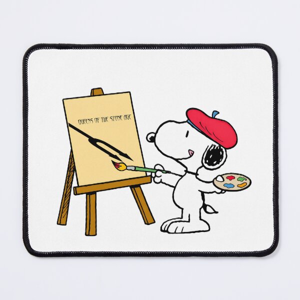 Item preview, Artistic Snoopy With Beret Painting Qotsa designed and sold by AnatoCore-Art.