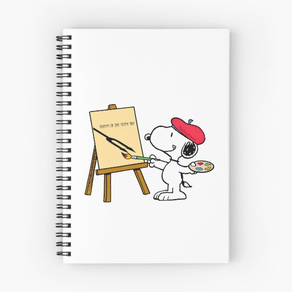Item preview, Artistic Snoopy With Beret Painting Qotsa designed and sold by AnatoCore-Art.