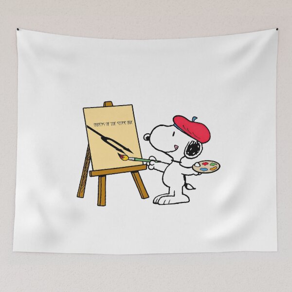Item preview, Artistic Snoopy With Beret Painting Qotsa designed and sold by AnatoCore-Art.