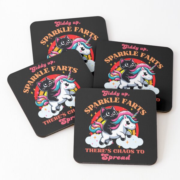 Item preview, Riding Flying Unicorn Rainbow designed and sold by IssTee.