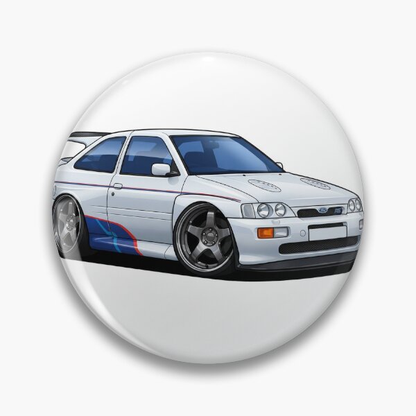 Item preview, Escort Cosworth RS Cartoon designed and sold by ToonMyRide.