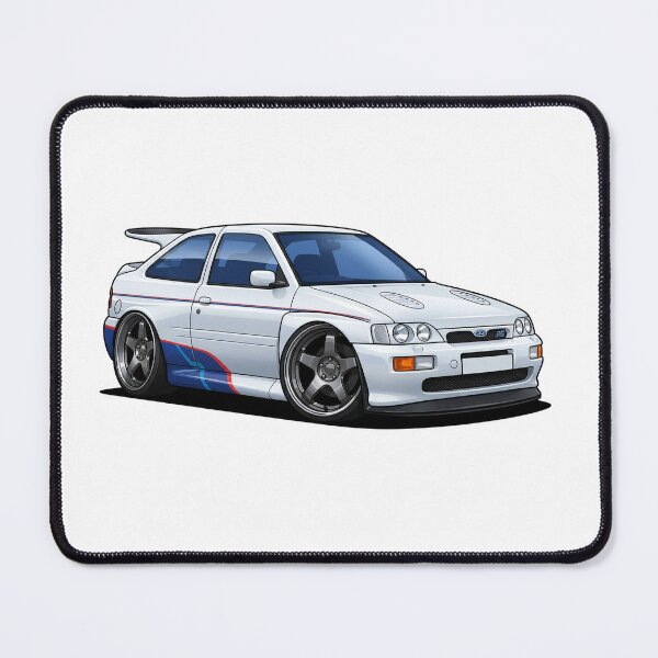 Item preview, Escort Cosworth RS Cartoon designed and sold by ToonMyRide.