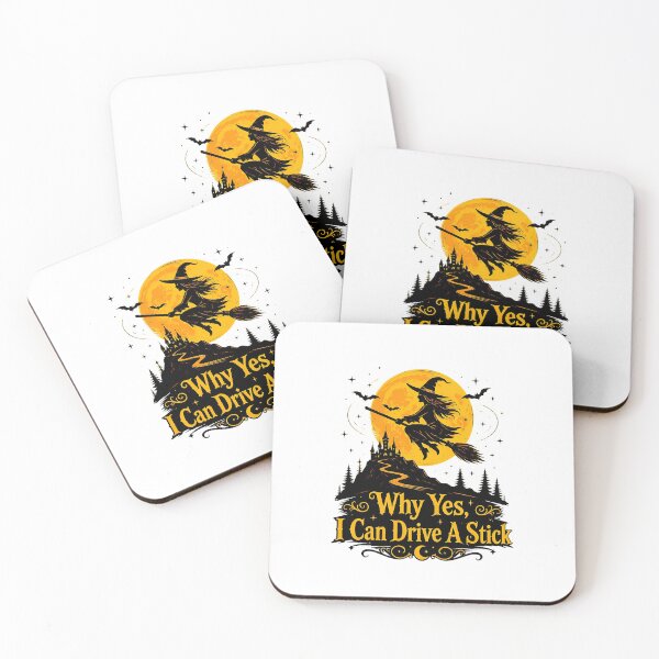 Item preview, Witch Driving A Stick Halloween Moon Witchcraft designed and sold by felixpalette.