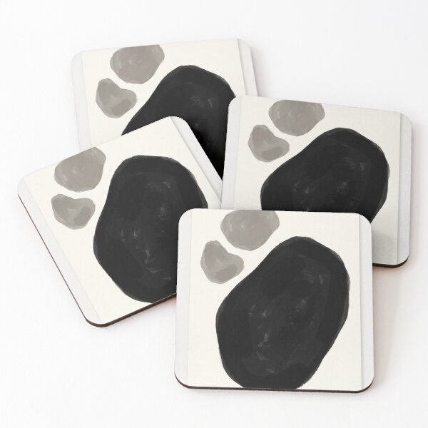 Item preview, Quiet Forms - Monochrome Minimalist Abstraction designed and sold by Zaramodo.