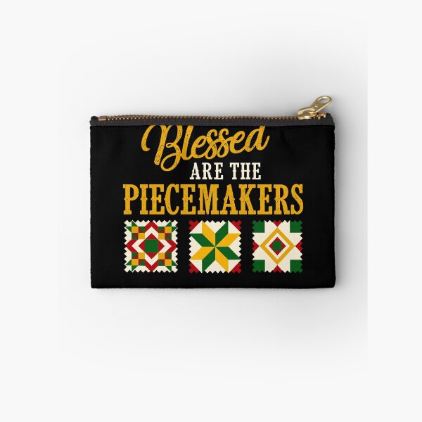 Item preview, Blessed Are The Piecemakers Quilt Christian Sewing Faith Gift Shirt designed and sold by Kerryberri.