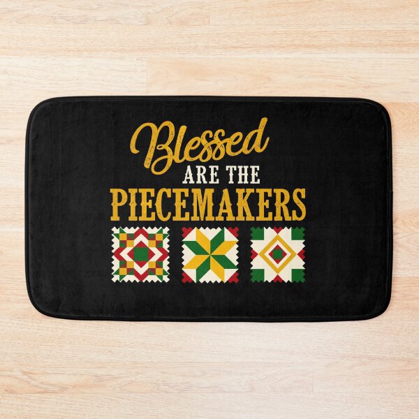 Item preview, Blessed Are The Piecemakers Quilt Christian Sewing Faith Gift Shirt designed and sold by Kerryberri.