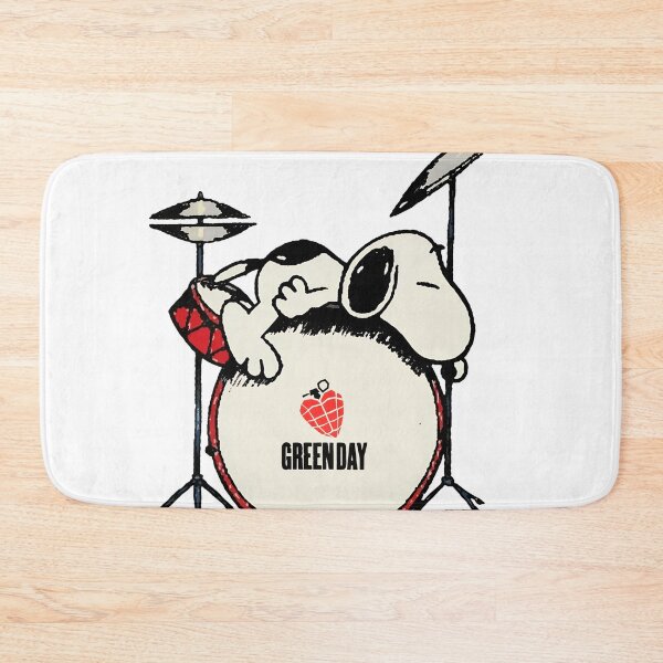 Item preview, Snoopy Sleep Drum Heart Greenday designed and sold by AnatoCore-Art.