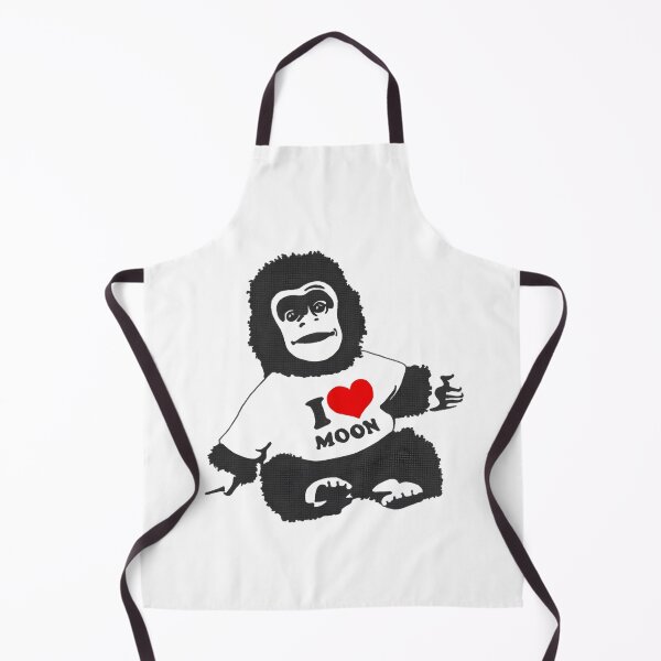 Item preview, Cute Gorilla Loving The Moon designed and sold by ThesanaArt.