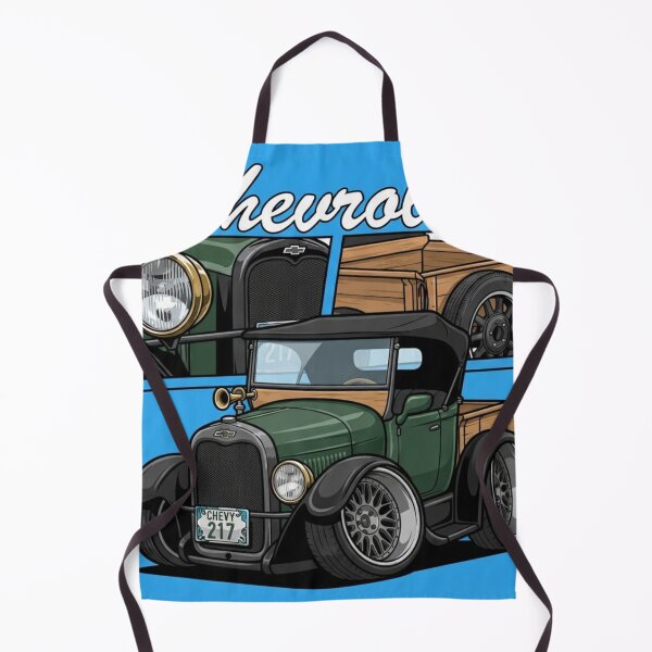 Item preview, Chevy Classic Pickup Truck Tee – Retro Automotive Illustration designed and sold by redkat-4.