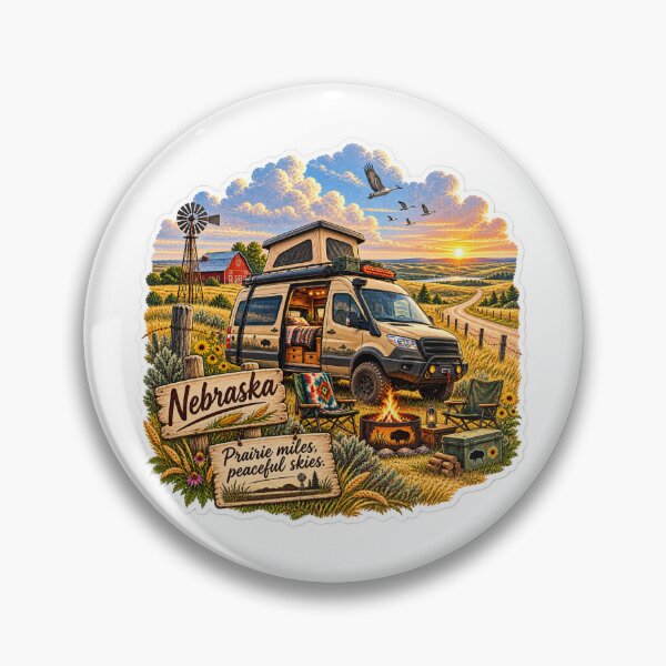 Item preview, Nebraska Van Life designed and sold by Whimspired By Paxx.