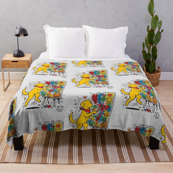 Item preview, Golden Retriever Abstract Artist designed and sold by PictoVibe.