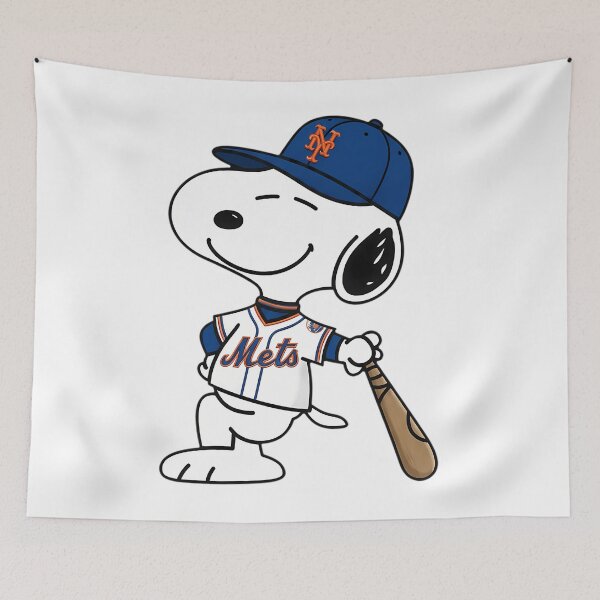 Item preview, Snoopy Ny Metss Baseball Sports designed and sold by AnatoCore-Art.