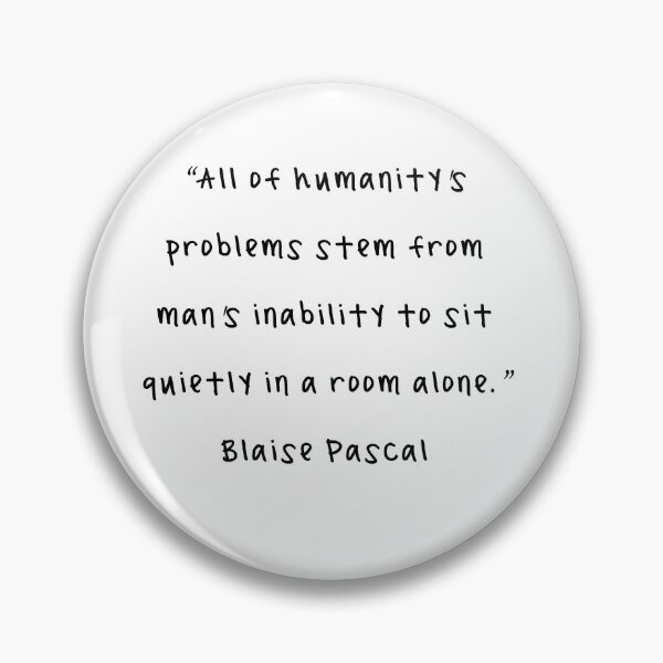Item preview, Blaise Pascal Quotes designed and sold by 4ever-Undaunted.