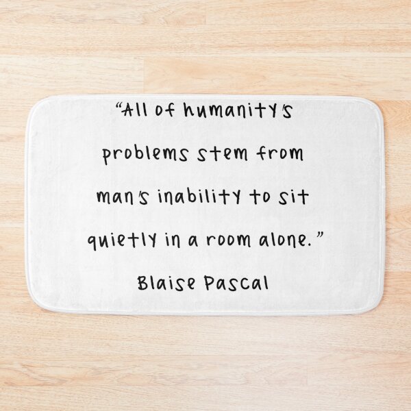 Item preview, Blaise Pascal Quotes designed and sold by 4ever-Undaunted.