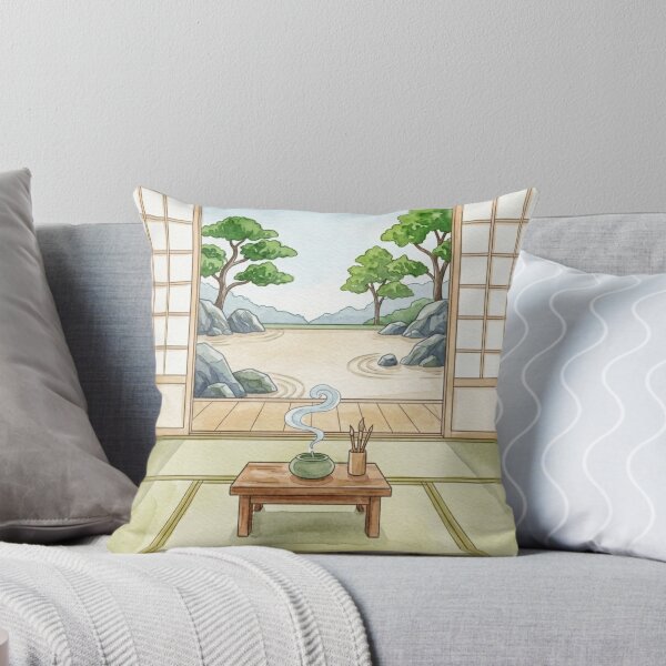 Item preview, Tatami Room Zen Garden View designed and sold by Dreamic.Art.