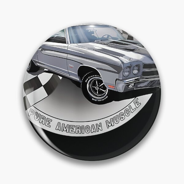 Item preview, 1970 70 Chevelle Ss Cortez Silver Trending Chevys Muscle Car    #19 designed and sold by FernYouFable.
