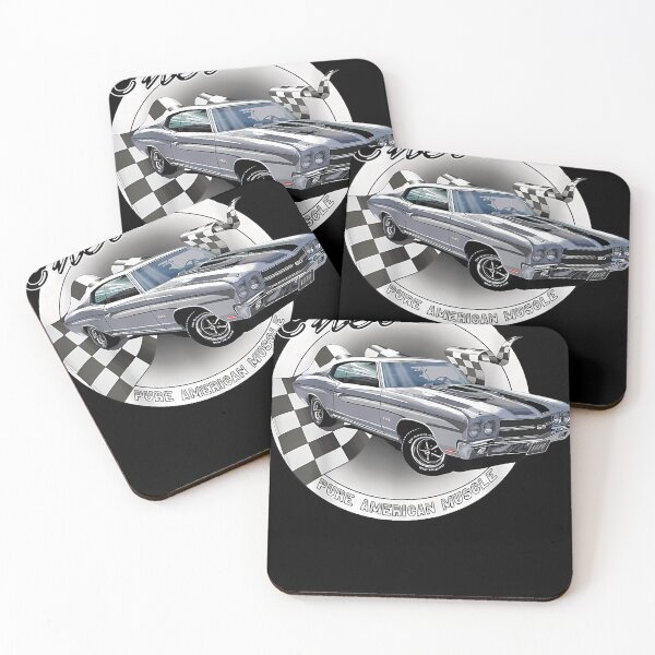 Item preview, 1970 70 Chevelle Ss Cortez Silver Trending Chevys Muscle Car    #19 designed and sold by FernYouFable.