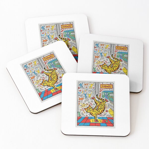 Item preview, Bengal Cat Subway Breakdance designed and sold by PictoVibe.