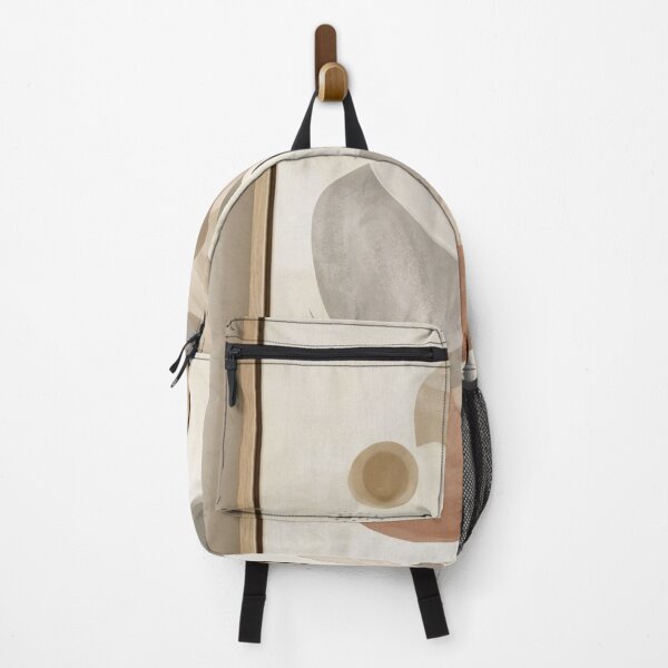 Item preview, Warm Neutral Composition - Layered Abstract Botanical Print designed and sold by Zaramodo.