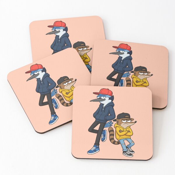 Item preview, Mordecai and Rigby in urban style clothing designed and sold by YChangShop.