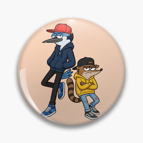 Item preview, Mordecai and Rigby in urban style clothing designed and sold by YChangShop.