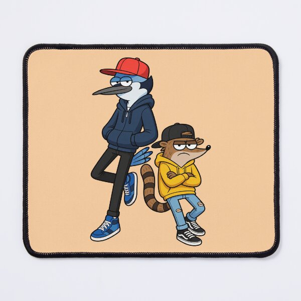 Item preview, Mordecai and Rigby in urban style clothing designed and sold by YChangShop.