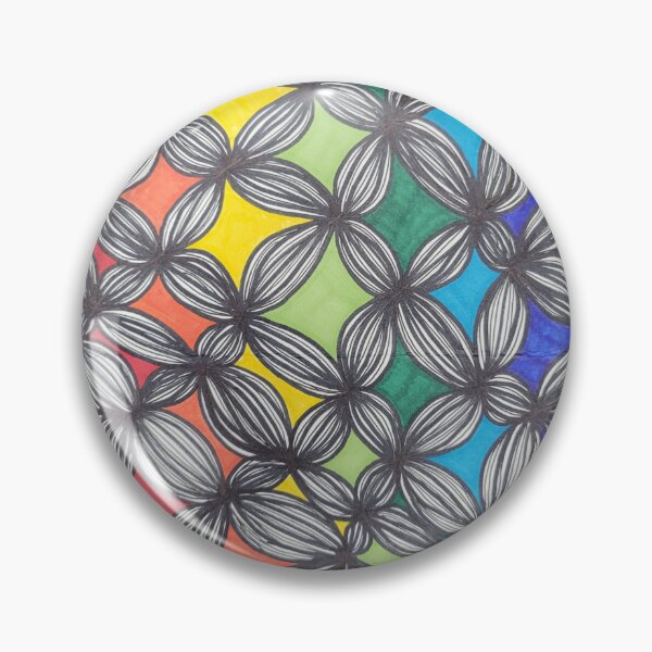 Item preview, Colorful X-Shaped Flowers designed and sold by Sara_Talbot.