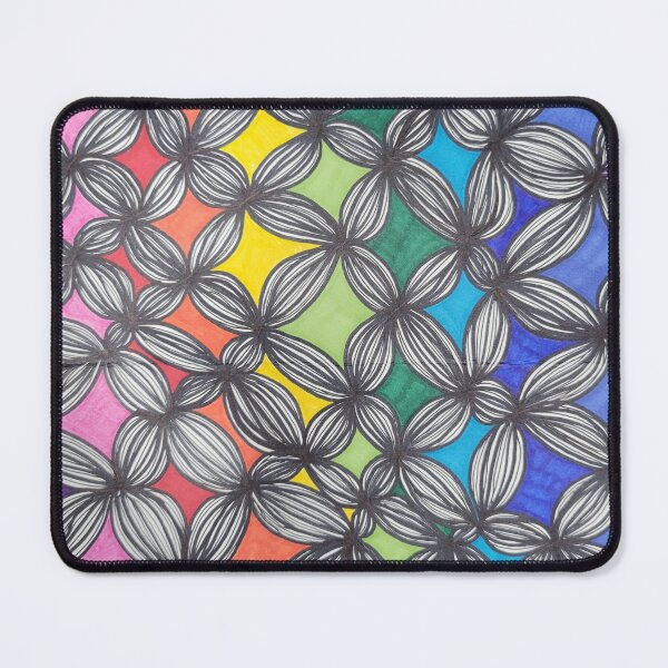 Aperçu de l'œuvre Fleurs colorées en forme de X créée et vendue par Sara_Talbot.