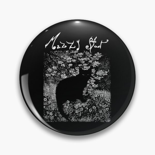 Item preview, Black Cat Seated in a Blooming Garden Scene designed and sold by Blind-Vision.
