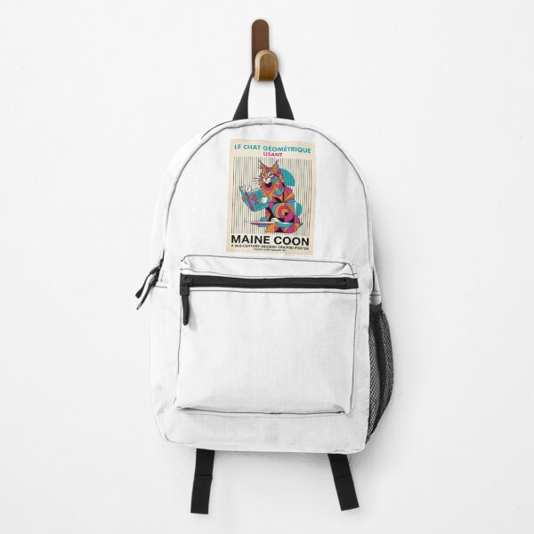 Item preview, Maine Coon Book Lover Library designed and sold by PictoVibe.