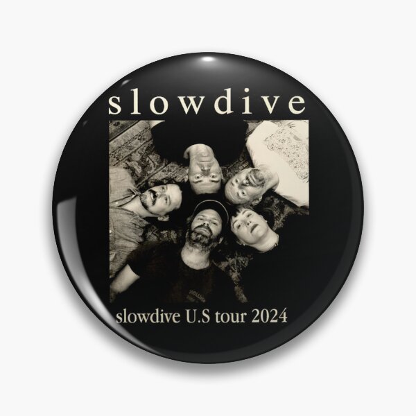 Item preview, Slowdive Us Tour 2024 Shoegaze Indie Band designed and sold by OddOwlOutlet.
