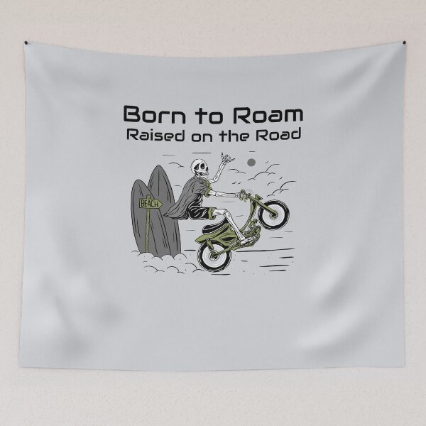 Item preview, Born to Roam. Raised on the Road designed and sold by CHIEF-HAT STORE.
