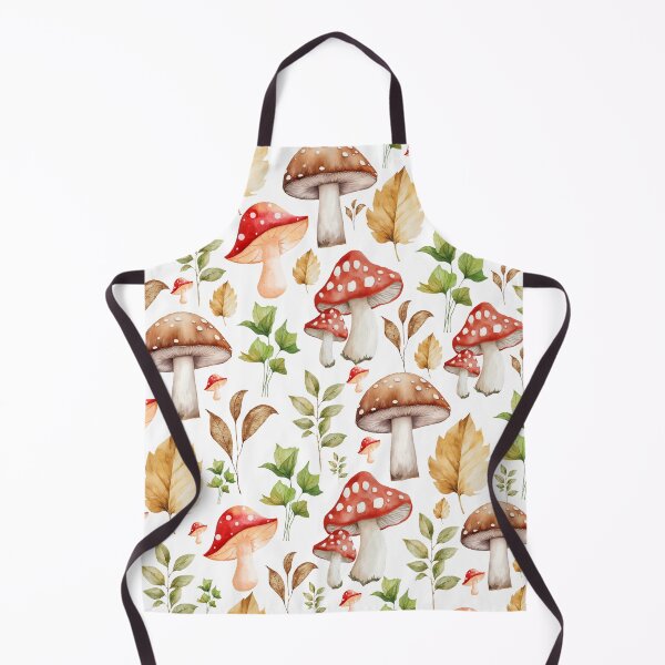 Item preview, Whimsical Mushroom Forest Pattern  designed and sold by HadHoda.