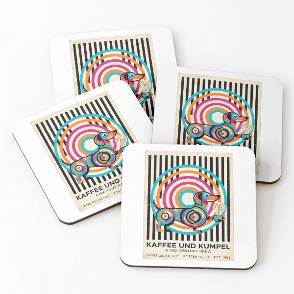 Item preview, Dachshund Morning Coffee Ritual designed and sold by PictoVibe.