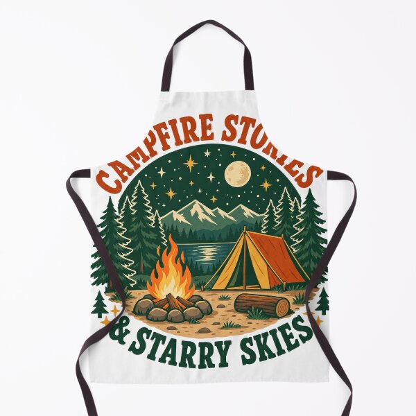 Item preview, Campfire Stories And Starry Skies Camping Shirt designed and sold by ys96.
