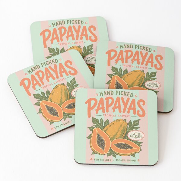 Item preview, Hand Picked Papayas Tropical Harvest designed and sold by CamaleonDesigns.