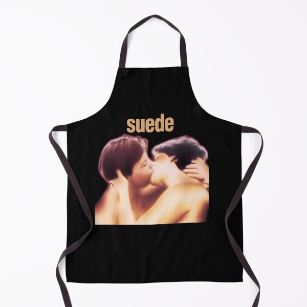 Item preview, Suede Britpop Romantic Couple Kissing designed and sold by OddOwlOutlet.
