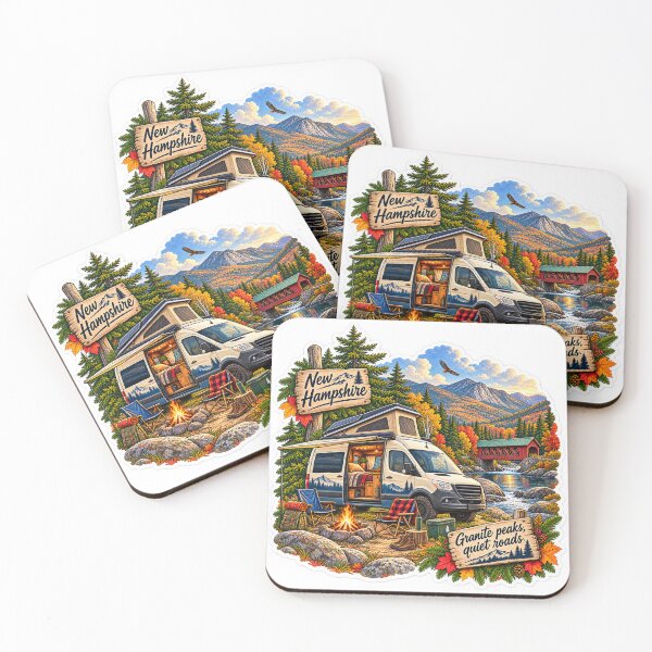Item preview, New Hampshire Van Life designed and sold by Whimspired By Paxx.