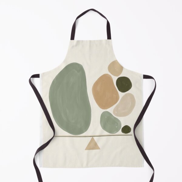 Item preview, Natural Balance - Minimalist Sage and Terracotta Abstract Art designed and sold by Zaramodo.