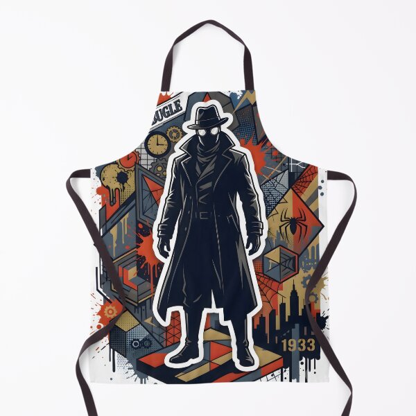 Item preview, Monochrome Hero in Rainbow Chaos designed and sold by Dhenin Studio.