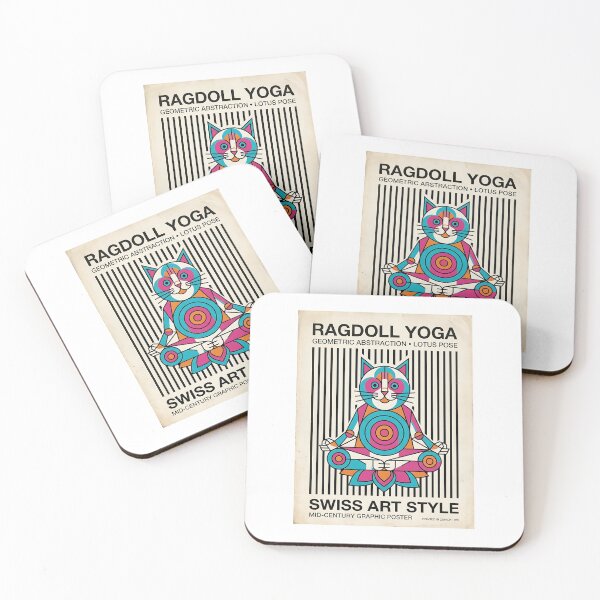 Item preview, Ragdoll Cat Yoga Zen Master designed and sold by PictoVibe.