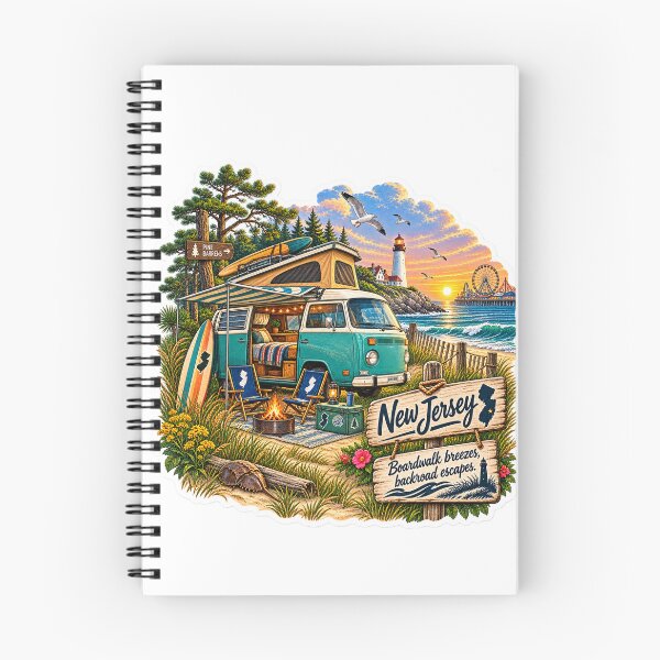 Item preview, New Jersey Van Life designed and sold by Whimspired By Paxx.