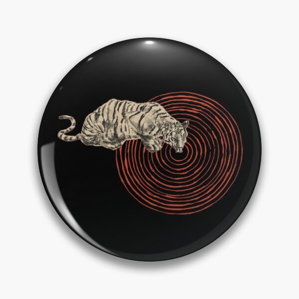 Item preview, Vintage Tiger Spiral Psychedelic Graphic designed and sold by BeatriceJFling.