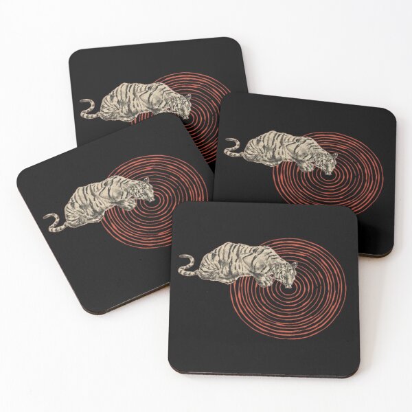 Item preview, Vintage Tiger Spiral Psychedelic Graphic designed and sold by BeatriceJFling.