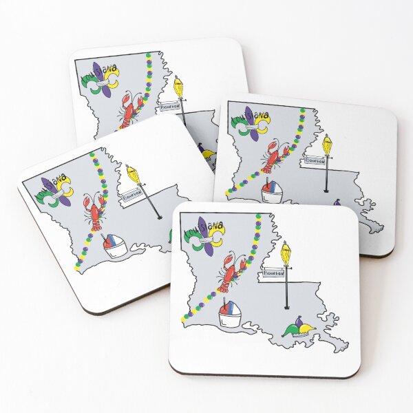 Item preview, Louisiana state  designed and sold by Izzy’s Pure Paws & Co..