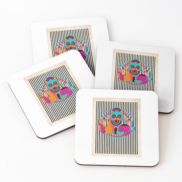 Item preview, Persian Cat Afternoon Tea Time designed and sold by PictoVibe.